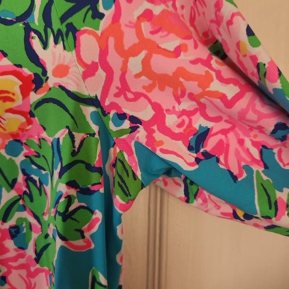 Lilly Pulitzer UPF 50 Engineered Chilly Lilly Nadine Dress - Picture 7 of 11